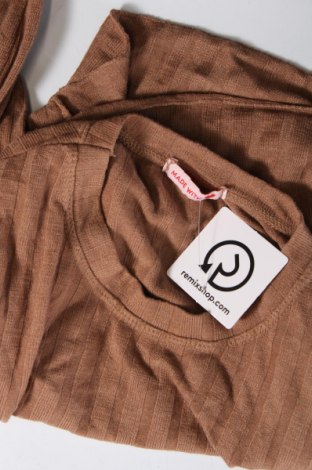 Damenpullover Made With Love, Größe S, Farbe Braun, Preis 7,06 €