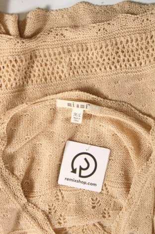 Дамски пуловер Mi Ami, Размер M, Цвят Бежов, Цена 7,54 лв.
