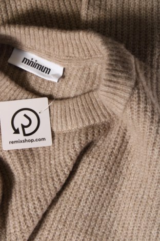 Γυναικείο πουλόβερ Minimum, Μέγεθος XL, Χρώμα  Μπέζ, Τιμή 6,26 €