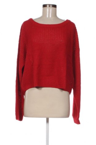 Γυναικείο πουλόβερ Missguided, Μέγεθος XL, Χρώμα Κόκκινο, Τιμή 4,74 €