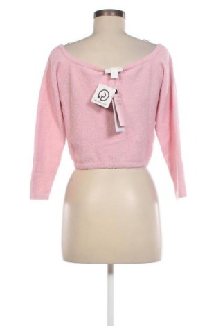 Дамски пуловер Monki, Размер L, Цвят Розов, Цена 15,19 лв.
