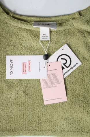 Γυναικείο πουλόβερ Monki, Μέγεθος XXS, Χρώμα Πράσινο, Τιμή 7,58 €