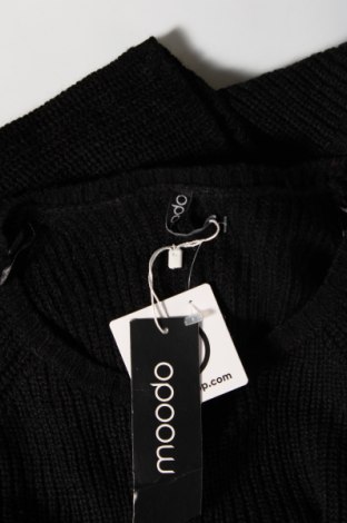 Γυναικείο πουλόβερ Moodo, Μέγεθος XL, Χρώμα Μαύρο, Τιμή 20,18 €