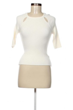 Дамски пуловер NA-KD, Размер M, Цвят Бял, Цена 87,00 лв.