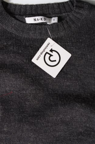 Γυναικείο πουλόβερ NA-KD, Μέγεθος S, Χρώμα Γκρί, Τιμή 8,07 €