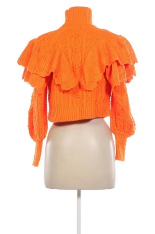 Дамски пуловер Nisan, Размер S, Цвят Оранжев, Цена 14,40 лв.