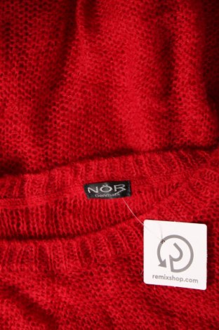 Дамски пуловер Nor Denmark, Размер L, Цвят Червен, Цена 19,00 лв.