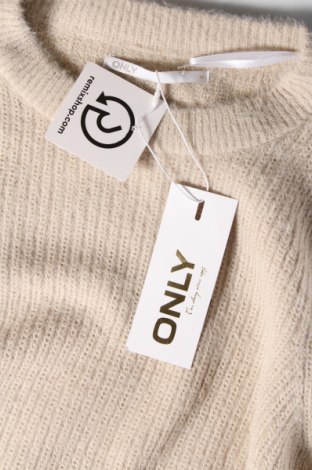Γυναικείο πουλόβερ ONLY, Μέγεθος M, Χρώμα  Μπέζ, Τιμή 11,41 €