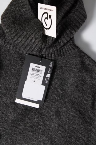 Дамски пуловер ONLY, Размер M, Цвят Сив, Цена 13,50 лв.
