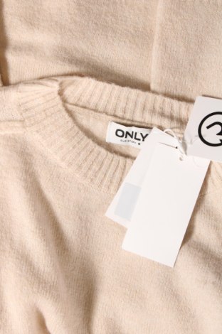 Дамски пуловер ONLY, Размер XS, Цвят Бежов, Цена 15,12 лв.