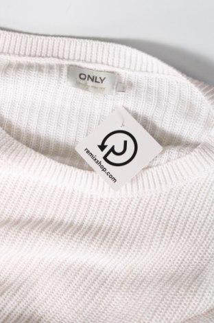 Γυναικείο πουλόβερ ONLY, Μέγεθος S, Χρώμα Εκρού, Τιμή 7,52 €