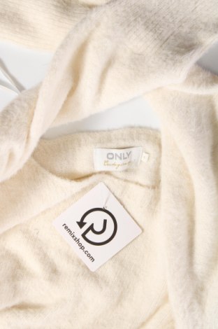 Дамски пуловер ONLY, Размер M, Цвят Бял, Цена 7,60 лв.