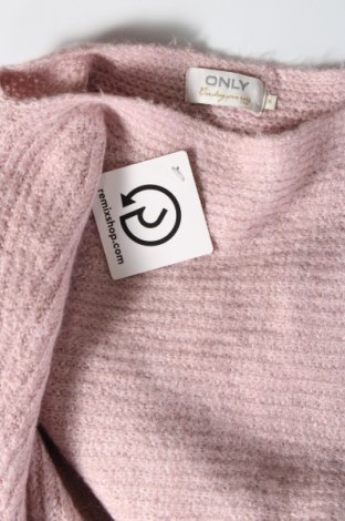 Дамски пуловер ONLY, Размер M, Цвят Розов, Цена 18,36 лв.