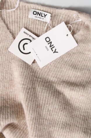 Γυναικείο πουλόβερ ONLY, Μέγεθος M, Χρώμα  Μπέζ, Τιμή 10,02 €