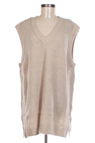 Γυναικείο πουλόβερ ONLY Carmakoma, Μέγεθος L, Χρώμα  Μπέζ, Τιμή 6,68 €