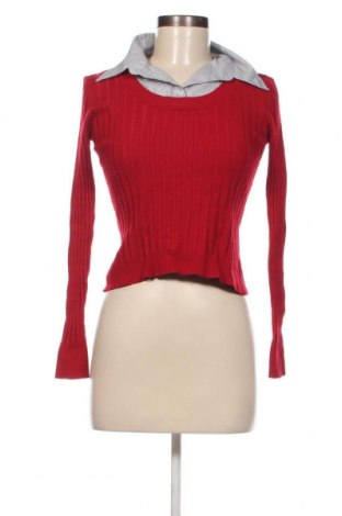 Дамски пуловер One Love, Размер L, Цвят Червен, Цена 7,25 лв.
