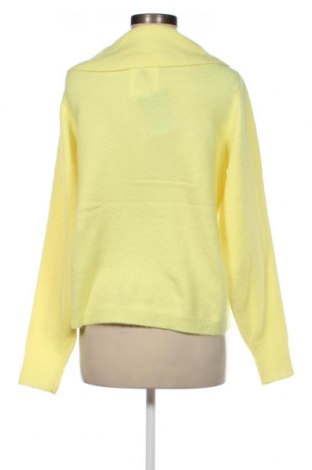 Дамски пуловер Pieces, Размер M, Цвят Жълт, Цена 18,36 лв.