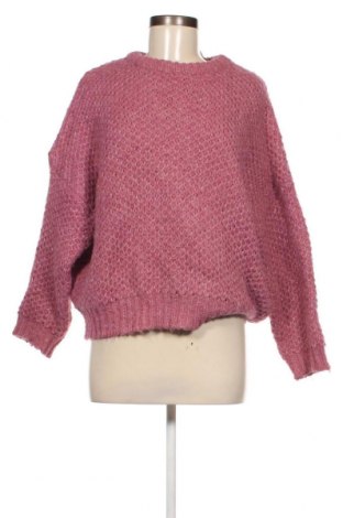 Дамски пуловер Pull&Bear, Размер S, Цвят Лилав, Цена 7,83 лв.