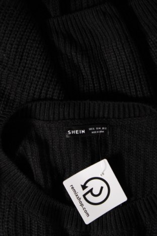 Дамски пуловер SHEIN, Размер XL, Цвят Черен, Цена 8,70 лв.