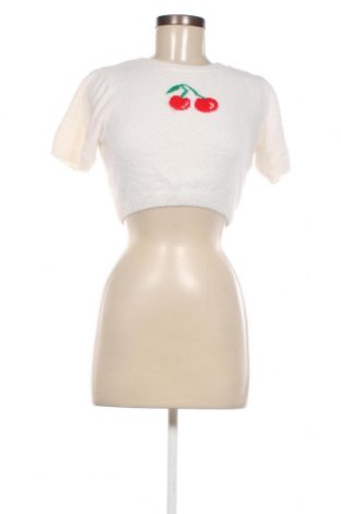 Γυναικείο πουλόβερ SHEIN, Μέγεθος L, Χρώμα Λευκό, Τιμή 2,97 €