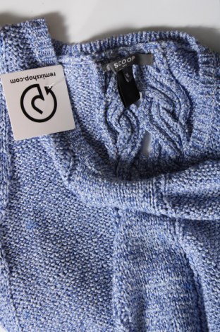 Дамски пуловер Scoop, Размер M, Цвят Син, Цена 15,00 лв.