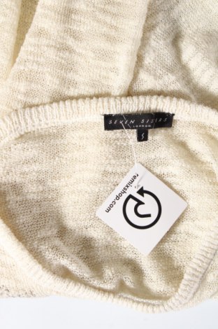 Дамски пуловер Seven Sisters, Размер S, Цвят Екрю, Цена 12,72 лв.