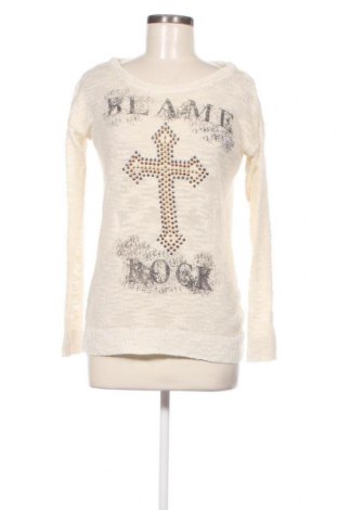 Дамски пуловер Seven Sisters, Размер S, Цвят Екрю, Цена 16,00 лв.
