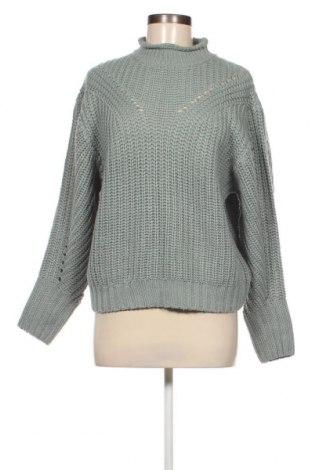 Дамски пуловер Sinsay, Размер XS, Цвят Зелен, Цена 29,01 лв.