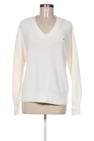 Γυναικείο πουλόβερ Tommy Hilfiger, Μέγεθος L, Χρώμα Λευκό, Τιμή 49,23 €
