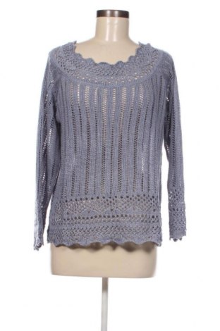 Γυναικείο πουλόβερ Vivance, Μέγεθος M, Χρώμα Μπλέ, Τιμή 4,49 €