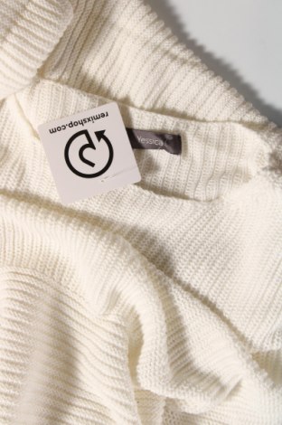 Γυναικείο πουλόβερ Yessica, Μέγεθος S, Χρώμα Λευκό, Τιμή 5,38 €