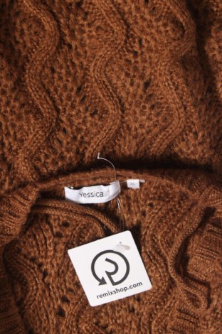 Γυναικείο πουλόβερ Yessica, Μέγεθος XL, Χρώμα Καφέ, Τιμή 5,38 €