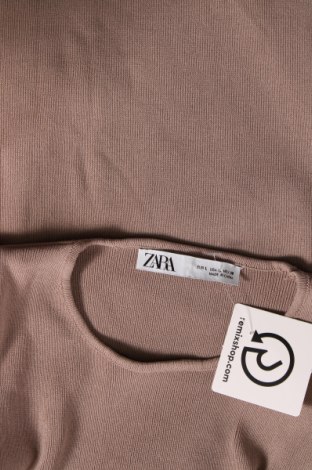 Damenpullover Zara, Größe L, Farbe Aschrosa, Preis 4,81 €