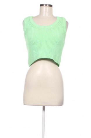 Дамски пуловер Zara, Размер S, Цвят Зелен, Цена 6,00 лв.
