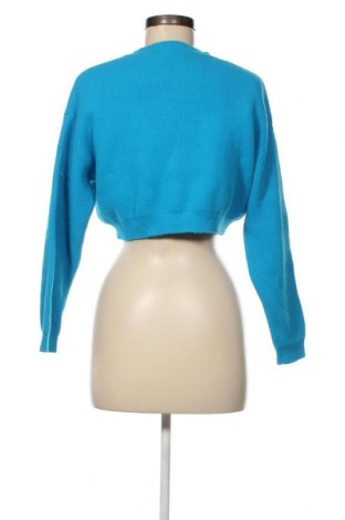 Дамски пуловер Zara, Размер S, Цвят Син, Цена 28,96 лв.