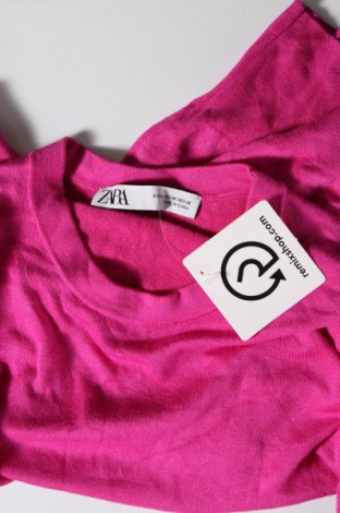 Dámský svetr Zara, Velikost M, Barva Růžová, Cena  319,00 Kč