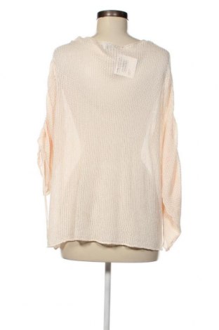 Дамски пуловер Zara Knitwear, Размер L, Цвят Екрю, Цена 20,00 лв.