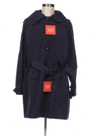 Damen Trenchcoat, Größe XL, Farbe Blau, Preis 30,93 €