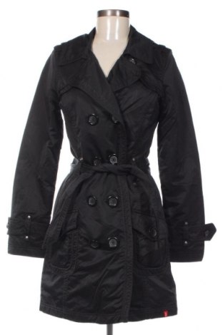 Дамски шлифер Edc By Esprit, Размер S, Цвят Черен, Цена 33,75 лв.