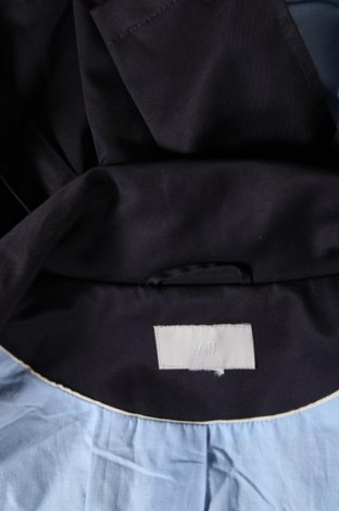 Дамски шлифер H&M, Размер XS, Цвят Син, Цена 11,25 лв.