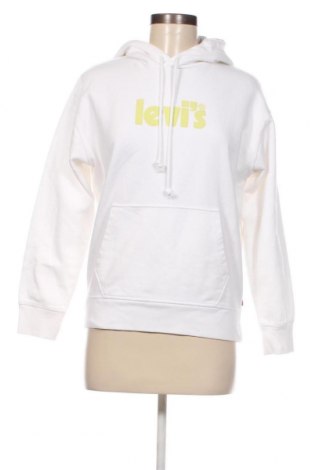 Γυναικείο φούτερ Levi's, Μέγεθος XS, Χρώμα Λευκό, Τιμή 26,29 €