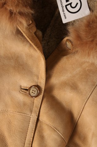 Dámská kožená bunda , Velikost S, Barva Béžová, Cena  512,00 Kč