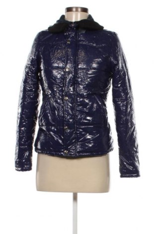 Γυναικείο δερμάτινο μπουφάν, Μέγεθος S, Χρώμα Μπλέ, Τιμή 10,61 €