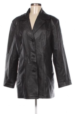 Damen Lederjacke, Größe L, Farbe Schwarz, Preis 14,89 €