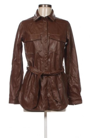 Dámska kožená bunda , Veľkosť S, Farba Hnedá, Cena  18,33 €