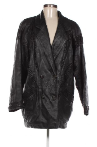 Damen Lederjacke, Größe M, Farbe Schwarz, Preis € 16,56