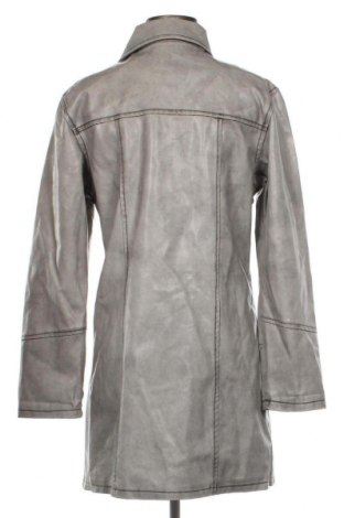 Damen Lederjacke, Größe L, Farbe Grau, Preis € 10,57