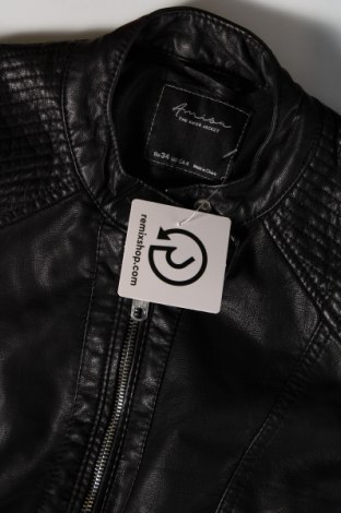 Dámska kožená bunda  Amisu, Veľkosť XS, Farba Čierna, Cena  20,84 €