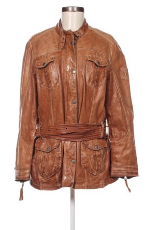 Damen Lederjacke Mauritius, Größe XL, Farbe Braun, Preis 59,48 €
