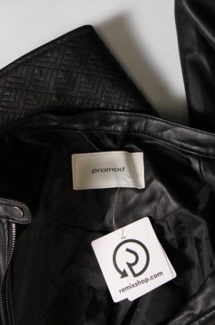 Dámska kožená bunda  Promod, Veľkosť M, Farba Čierna, Cena  16,20 €